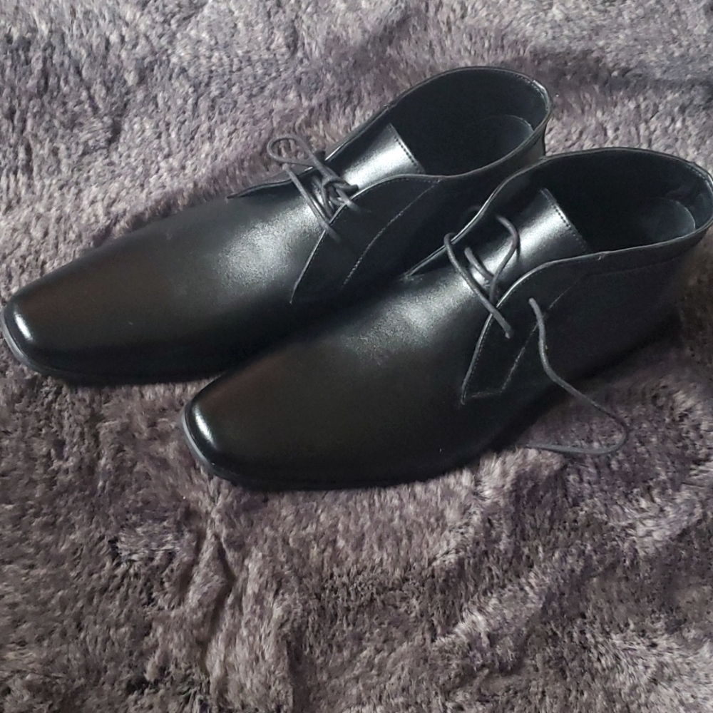 Men's Shoe Boots Black Sz 16